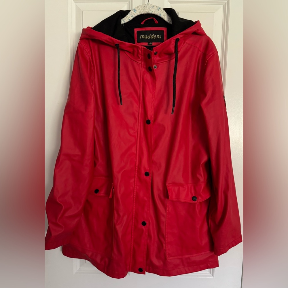 Madden Women's Vibrant Red Utility Jacket